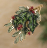 Набор для вышивания Holly, Счетный крест и бисер, фото